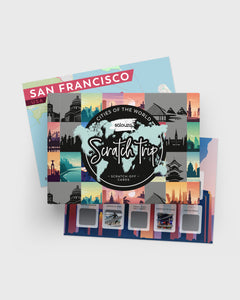 Scratch Off Cards and Poster set "ScratchTrip - Cities of the World"