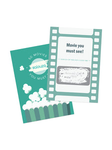 Scratch-off cards "Movies you must see, PART 2"