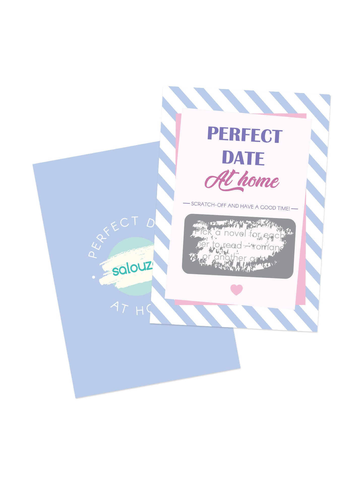 Scratch-off cards "Perfect date: At home"