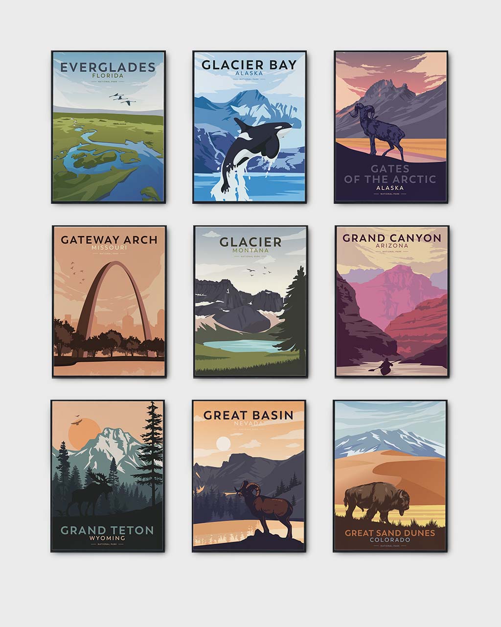 Beautiful National Park Poster